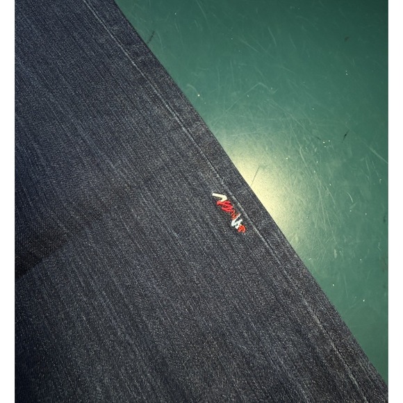 VTG Y2K Coogi Jeans 38x32 Baggy Hip‎ Hop Skater Grunge Wide Leg Sewn Embroidery - Picture 7 of 13